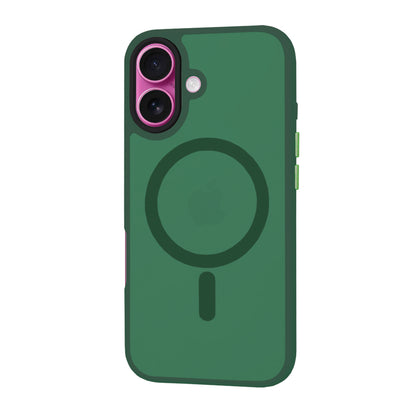 MagSafe-deksel for Apple iPhone 16 Plus, Techsuit, HaloFrost, Grønn