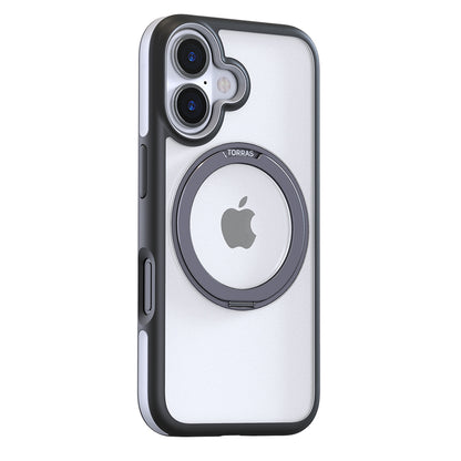 MagSafe-deksel for Apple iPhone 16 Plus, Torras, Ostand R Fusion, Svart