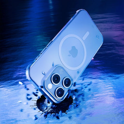 MagSafe-deksel for Apple iPhone 16 Pro, 3MK, Just20g, Transparent