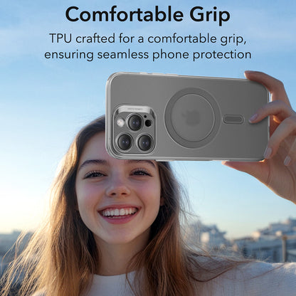 MagSafe-deksel for Apple iPhone 16 Pro, ESR, Zero, Satenggrå
