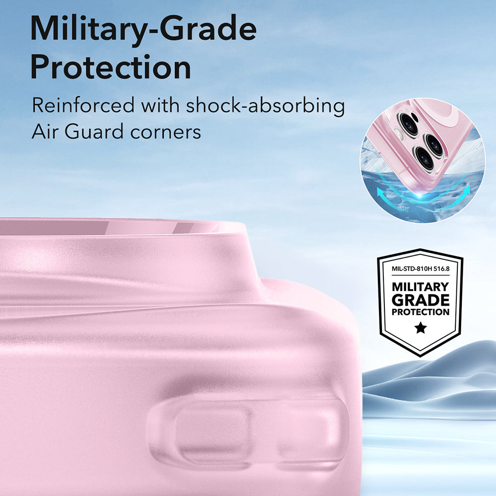 MagSafe-deksel for Apple iPhone 16 Pro, ESR, Zero, Satinrosa