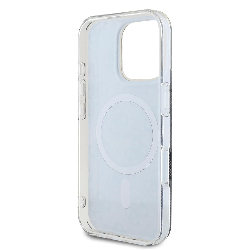 MagSafe-deksel for Apple iPhone 16 Pro, Guess, IML 4G, Svart