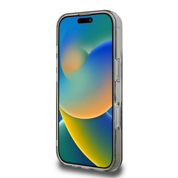 MagSafe-deksel for Apple iPhone 16 Pro, Guess, IML Flowers Wreath, Svart