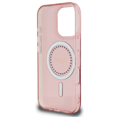 MagSafe-deksel for Apple iPhone 16 Pro, Guess, IML Rhinestone, Rosa