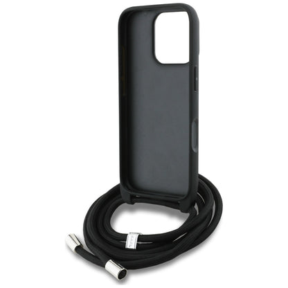 MagSafe-deksel for Apple iPhone 16 Pro, Karl Lagerfeld, Saffiano Crossbody, Grå