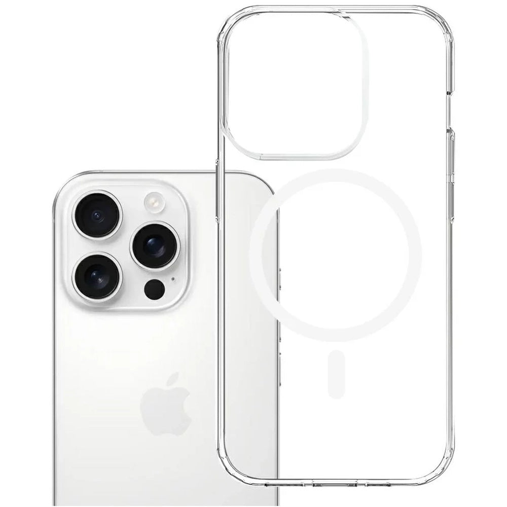 MagSafe-deksel for Apple iPhone 16 Pro Max, 3MK, Armor MagCase, Transparent