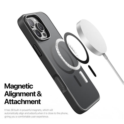 MagSafe-deksel til Apple iPhone 16 Pro Max, DUX DUCIS, Yind, svart