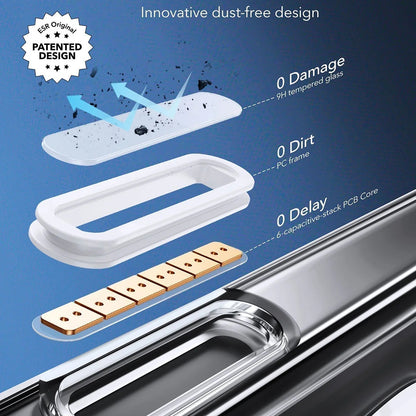 MagSafe-deksel for Apple iPhone 16 Pro Max, ESR, Classic Hybrid Slide, Satin Sort