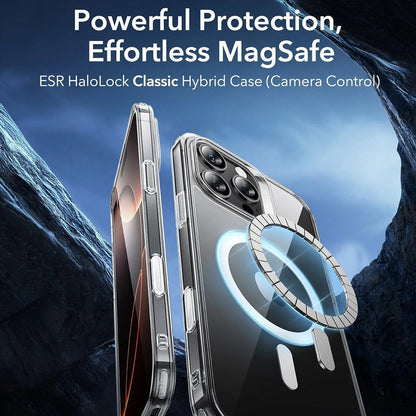 MagSafe-deksel for Apple iPhone 16 Pro Max, ESR, Classic Hybrid Slide, Satin Sort