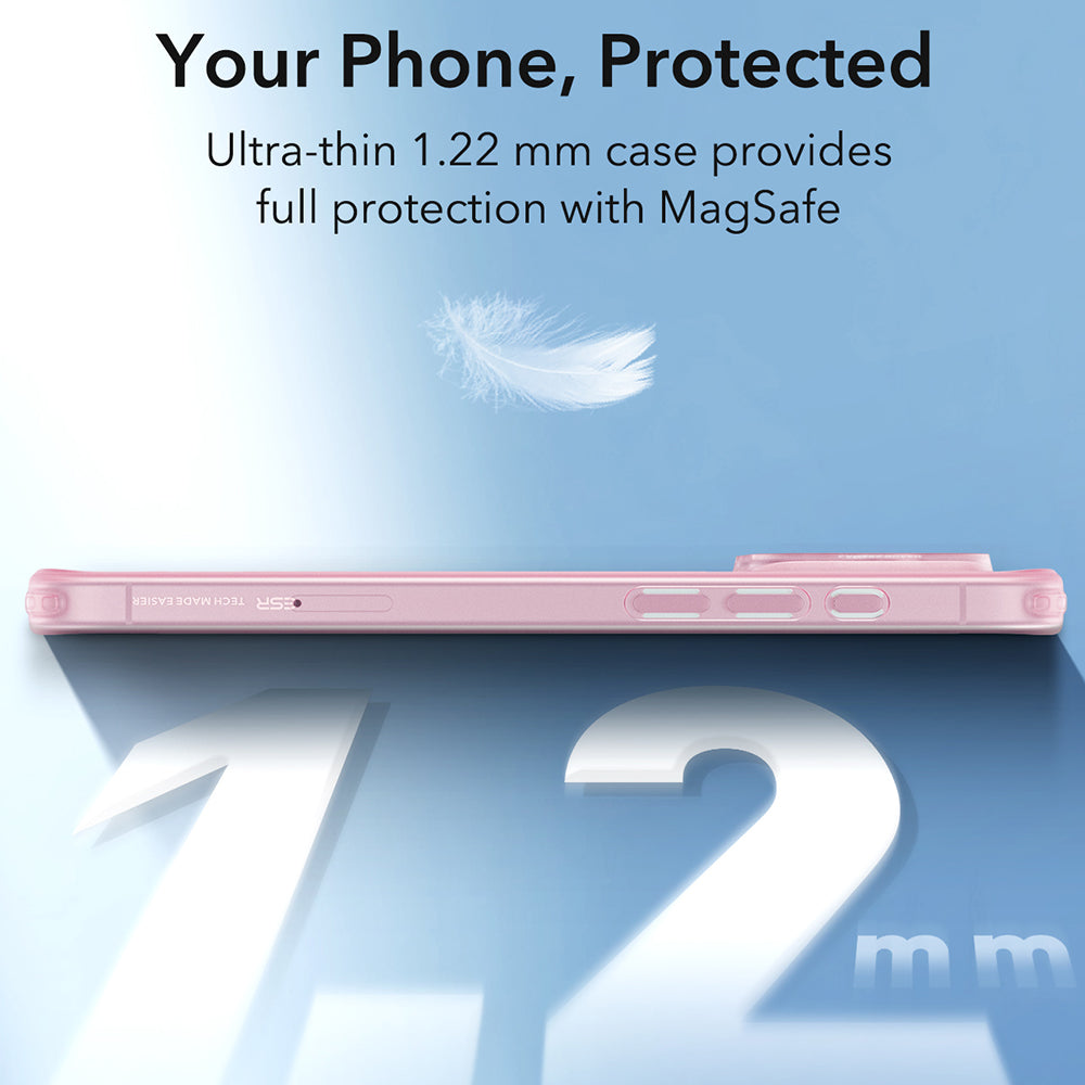 MagSafe-deksel for Apple iPhone 16 Pro Max, ESR, Zero, Satinrosa