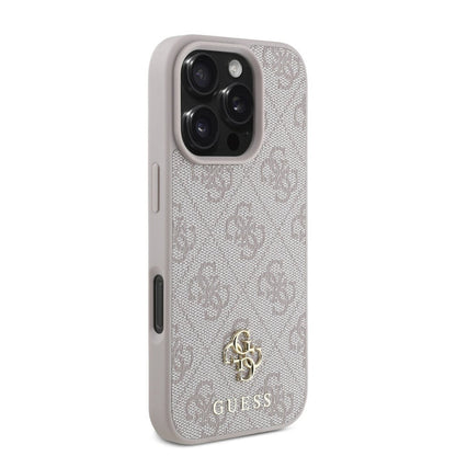 MagSafe-deksel for Apple iPhone 16 Pro Max, Guess, 4G Classic, Rosa