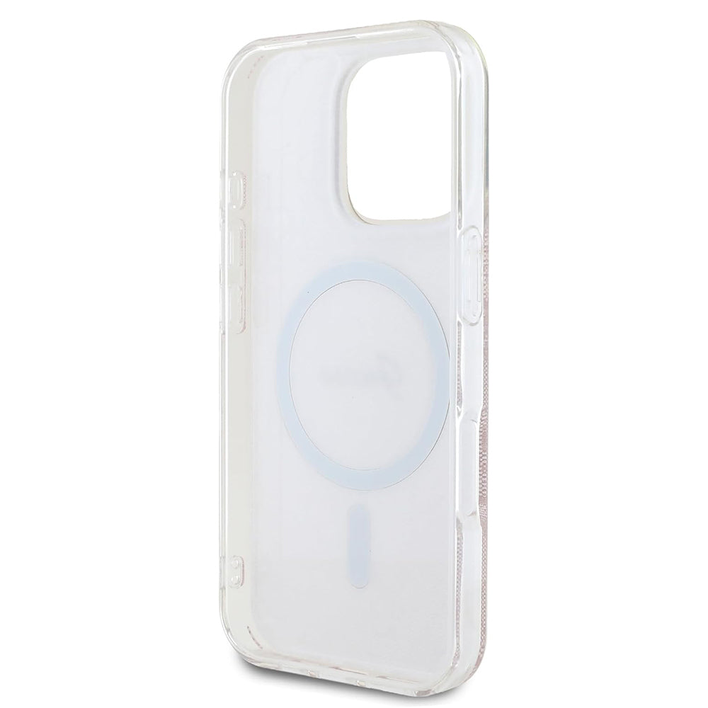MagSafe-deksel for Apple iPhone 16 Pro Max, Guess, IML 4G, Rosa
