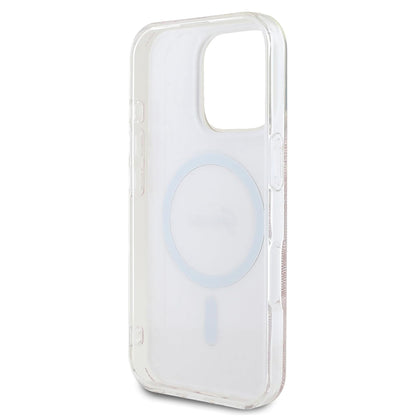 MagSafe-deksel for Apple iPhone 16 Pro Max, Guess, IML 4G, Rosa