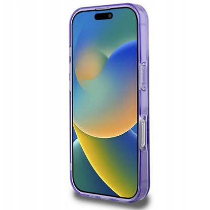 MagSafe-deksel for Apple iPhone 16 Pro Max, Guess, IML Flowers Wreath, Lilla