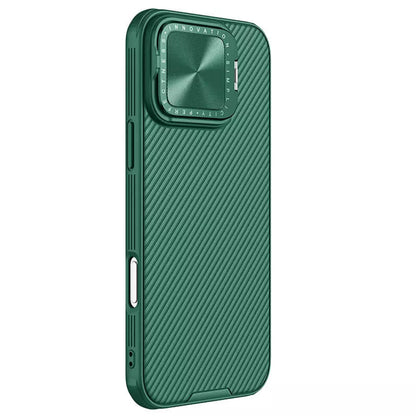 MagSafe-deksel for Apple iPhone 16 Pro Max, Nillkin, CamShield Prop, Grønn