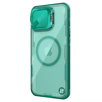 MagSafe-deksel for Apple iPhone 16 Pro Max, Nillkin, Iceblade Prop (uten kamerautskjæring), Grønn