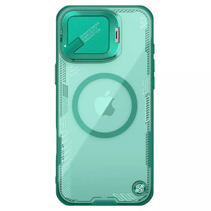 MagSafe-deksel for Apple iPhone 16 Pro Max, Nillkin, Iceblade Prop (uten kamerautskjæring), Grønn