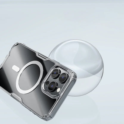 MagSafe-deksel for Apple iPhone 16 Pro Max, Nillkin, Nature Pro, Transparent