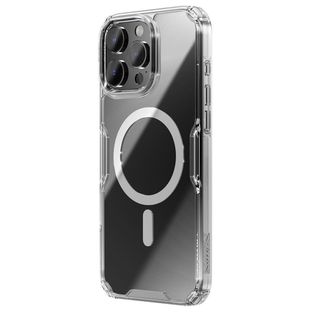 MagSafe-deksel for Apple iPhone 16 Pro Max, Nillkin, Nature Pro, Transparent
