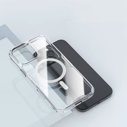 MagSafe-deksel for Apple iPhone 16 Pro Max, Nillkin, Nature Pro, Transparent