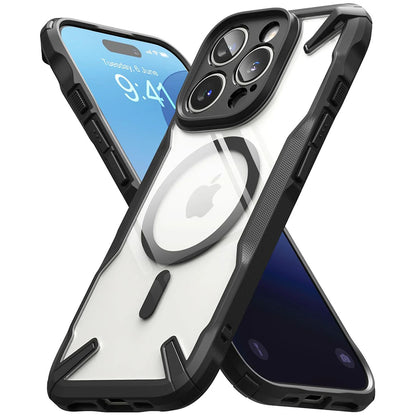 MagSafe-deksel for Apple iPhone 16 Pro Max, Ringke, Fusion X, Svart