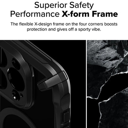 MagSafe-deksel for Apple iPhone 16 Pro Max, Ringke, Fusion X, Svart