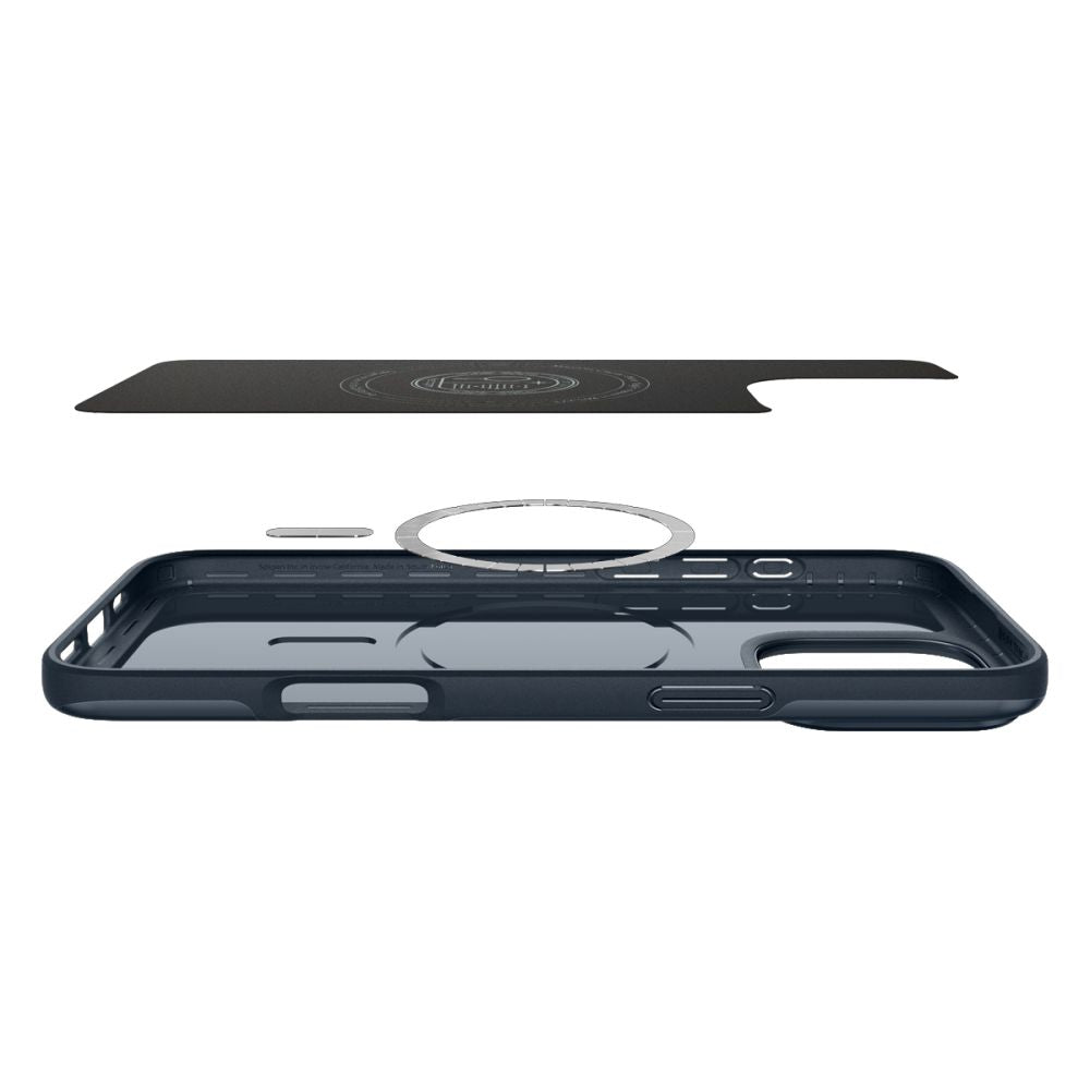 MagSafe-deksel for Apple iPhone 16 Pro Max, Spigen, Thin Fit, Blå