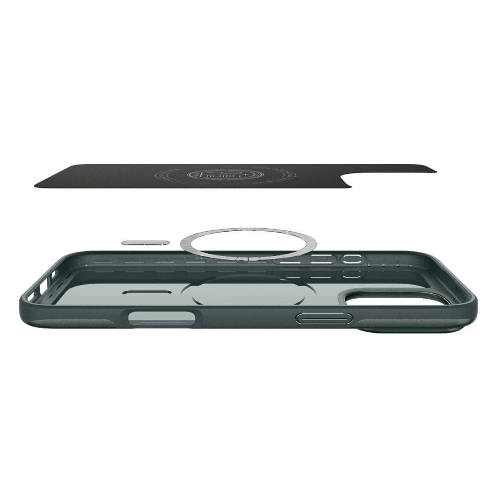 MagSafe-deksel for Apple iPhone 16 Pro Max, Spigen, Thin Fit, Grønn