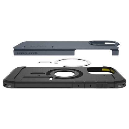 MagSafe-deksel for Apple iPhone 16 Pro Max, Spigen, Tough Armor, Blå ACS08014