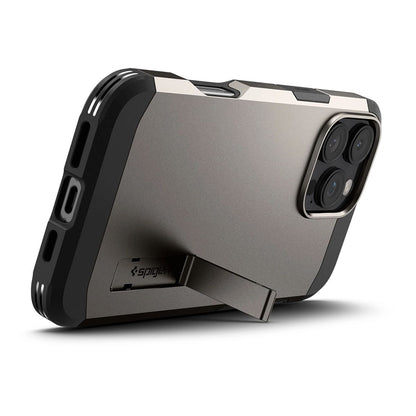MagSafe-deksel for Apple iPhone 16 Pro Max, Spigen, Tough Armor, Grå ACS08012