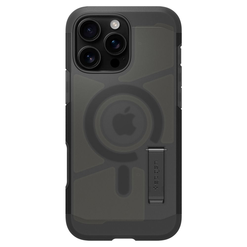 MagSafe-deksel for Apple iPhone 16 Pro Max, Spigen, Tough Armor, Satin Black ACS09070