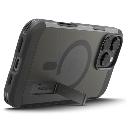 MagSafe-deksel for Apple iPhone 16 Pro Max, Spigen, Tough Armor, Satin Black ACS09070