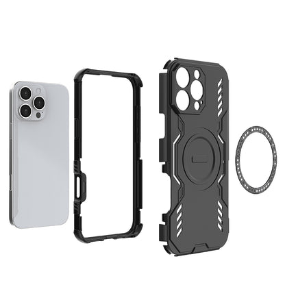 MagSafe-deksel for Apple iPhone 16 Pro Max, Techsuit, ArmorMag, svart