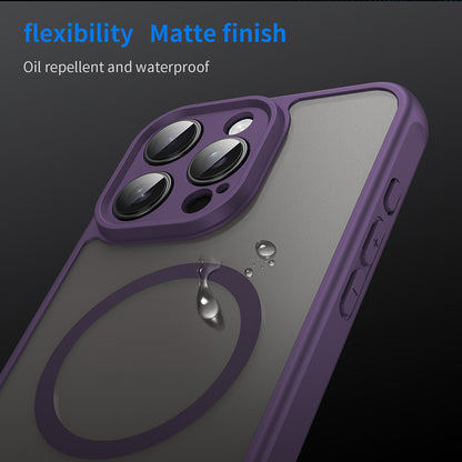 MagSafe-deksel for Apple iPhone 16 Pro Max, Techsuit, HaloFrost II, Lilla