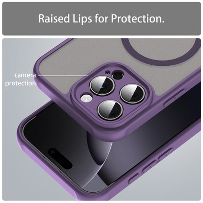 MagSafe-deksel for Apple iPhone 16 Pro Max, Techsuit, HaloFrost II, Lilla