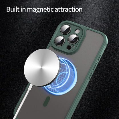 MagSafe-deksel for Apple iPhone 16 Pro Max, Techsuit, HaloFrost II, Grønn