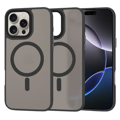 MagSafe-deksel for Apple iPhone 16 Pro Max, Techsuit, HaloFrost, Svart