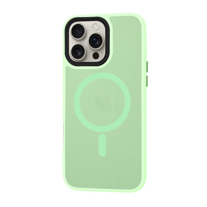 MagSafe-deksel for Apple iPhone 16 Pro Max, Techsuit, HaloFrost, Lys grønn