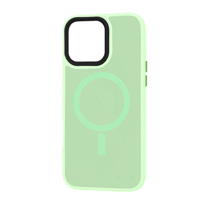MagSafe-deksel for Apple iPhone 16 Pro Max, Techsuit, HaloFrost, Lys grønn