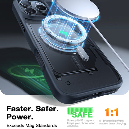 MagSafe-deksel for Apple iPhone 16 Pro Max, Torras, Guardian, Svart