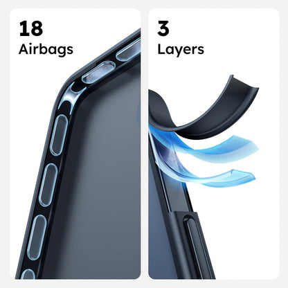 MagSafe-deksel for Apple iPhone 16 Pro Max, Torras, Guardian, Svart