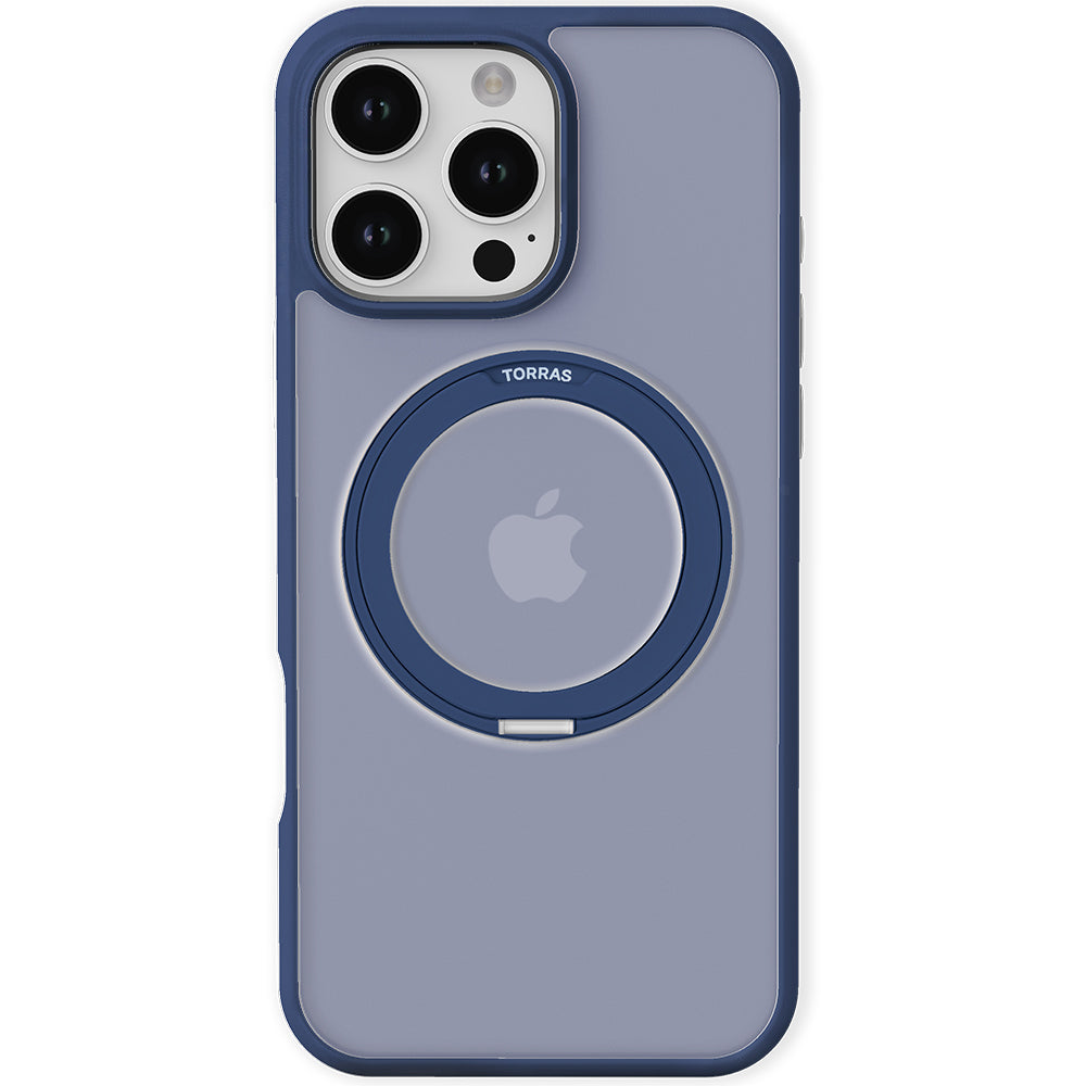 MagSafe-deksel for Apple iPhone 16 Pro Max, Torras, Ostand Pro, Marineblå