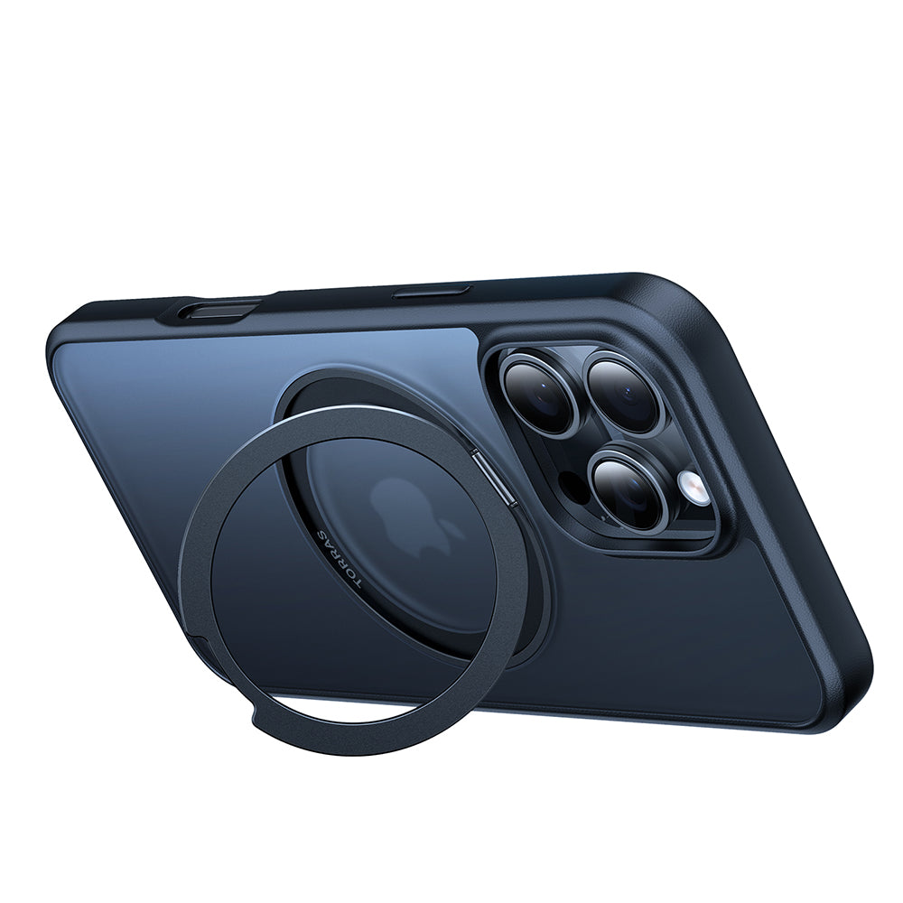 MagSafe-deksel for Apple iPhone 16 Pro Max, Torras, Ostand Pro, Svart