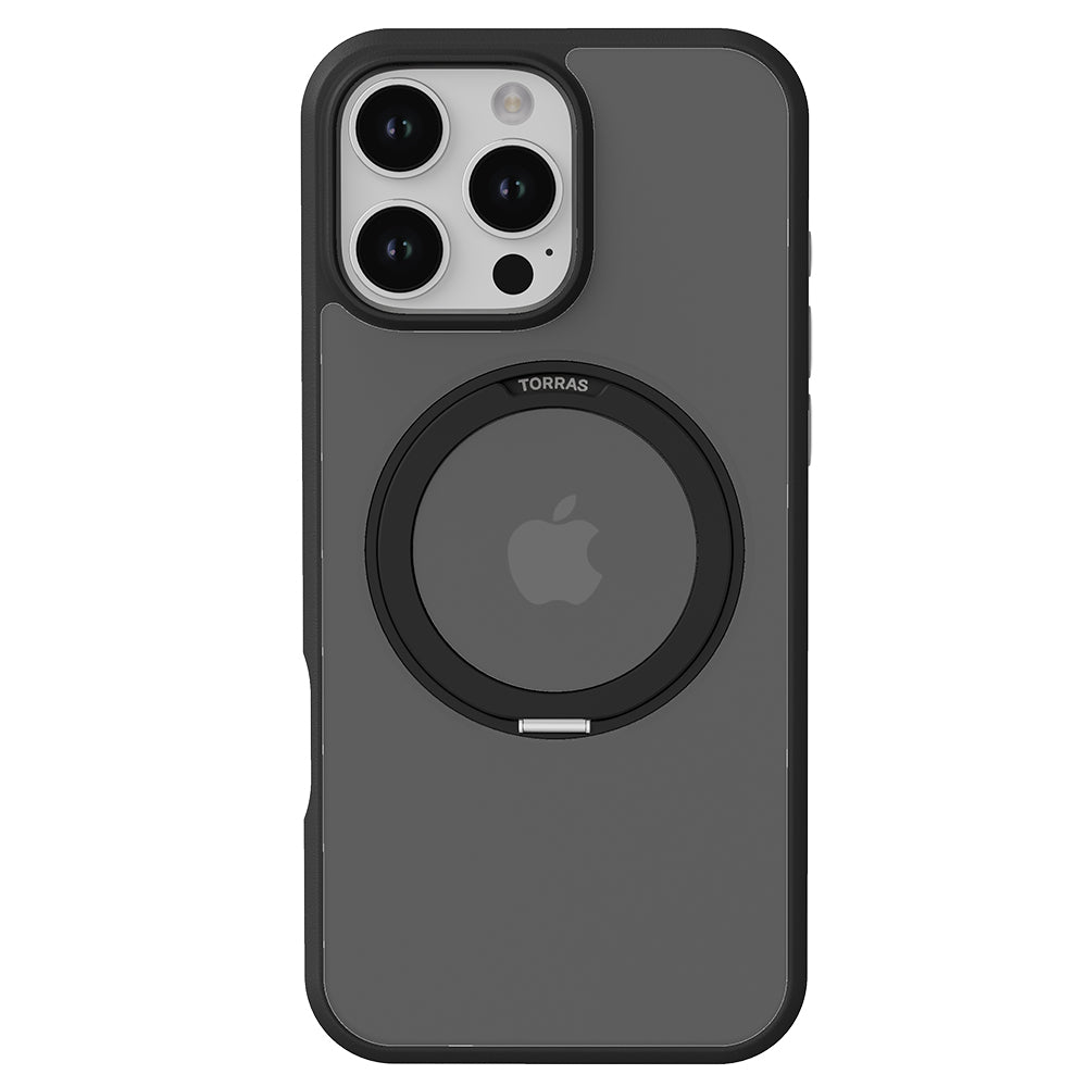 MagSafe-deksel for Apple iPhone 16 Pro Max, Torras, Ostand Pro, Svart