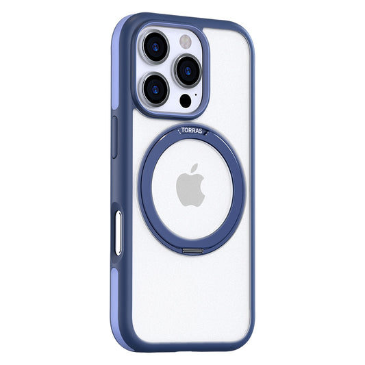 MagSafe-deksel for Apple iPhone 16 Pro Max, Torras, Ostand R Fusion, Marineblå
