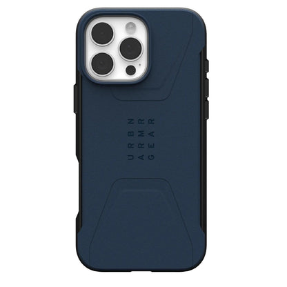 MagSafe-deksel for Apple iPhone 16 Pro Max, Urban Armor Gear, Civilian, Marineblå
