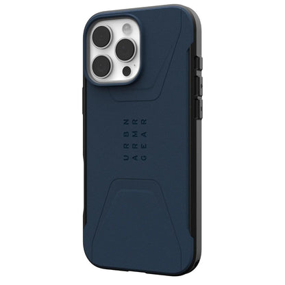 MagSafe-deksel for Apple iPhone 16 Pro Max, Urban Armor Gear, Civilian, Marineblå