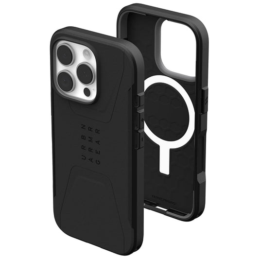 MagSafe-deksel for Apple iPhone 16 Pro Max, Urban Armor Gear, Essential Armor, svart