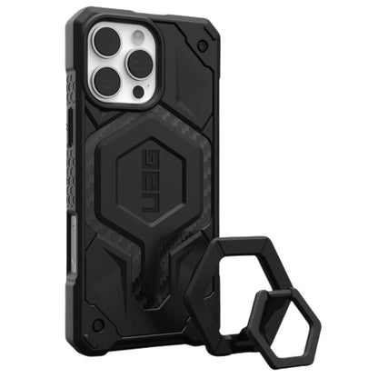 MagSafe-deksel for Apple iPhone 16 Pro Max, Urban Armor Gear, Monarch Pro Carbon Bundle, svart