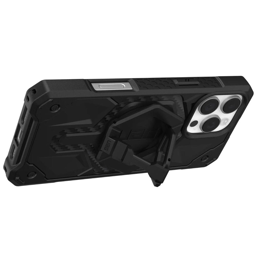 MagSafe-deksel for Apple iPhone 16 Pro Max, Urban Armor Gear, Monarch Pro Carbon Bundle, svart